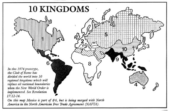 world divided into ten kingdoms