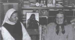 Sr. Emmanuel with Maria Simma