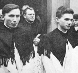 Joseph Ratzinger and his brother