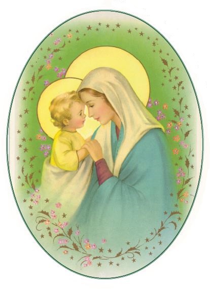 Blessed Virgin Mary with child Jesus