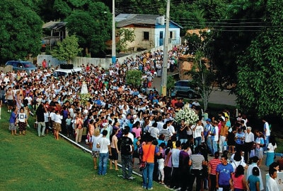 Pilgrimage procession at Itapiranga