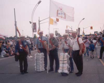 Pilgrims at work