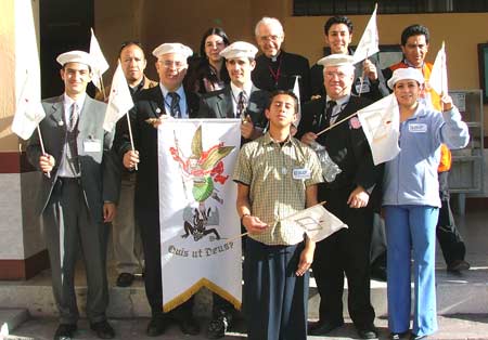 Pilgrims in Quito