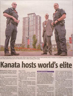 Ottawa Citizen article on Bildeberg meeting 2006