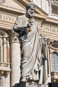 St. Peter with the keys