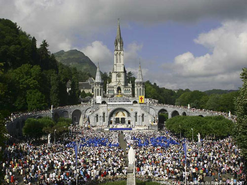 150th anniversary of the Apparitions of Our Lady at Lourdes - Michael ...