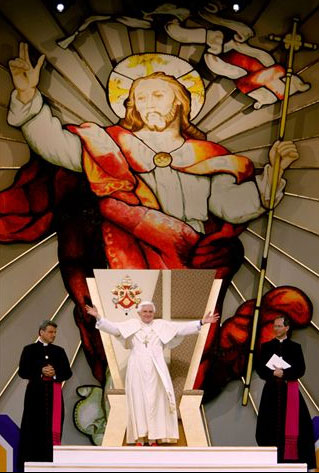 Benedict XVI at St. Joseph's Seminary