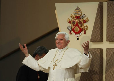 Benedict XVI at St. Joseph's Seminary, Yonkers