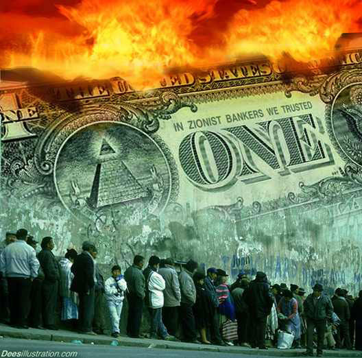 Dollar burning