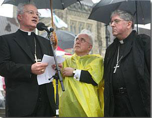 Cardinal Ouellet addresses the National March for Life crowd