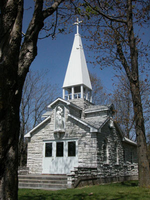 St. Joseph's chapel on Pilgrims of St. Michael's ground