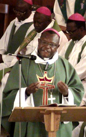 Bishop Ambongo's homily
