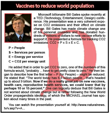 Bill Gates vaccine