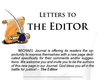 Letters to the editors