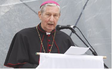 Archbishop Hickey from Australia