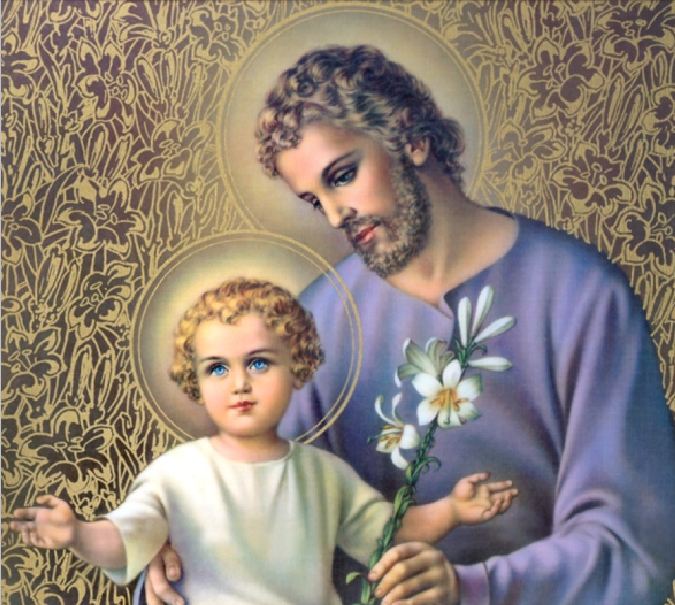 Saint Joseph with jesus