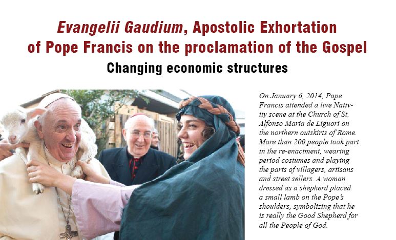 Pope Francis' Evangelii Gaudium: Work for Justice at Heart of