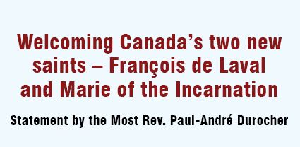 Canada's two new saints