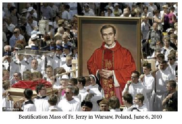 Beatification of father Popieluszko