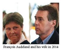 Francois Audeland and his wife