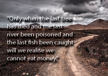 We cannot eat money