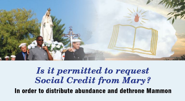 Social credit from Mary