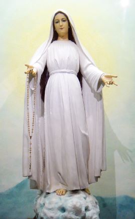 Statue in the carmelite convent