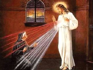 Jesus and sister Faustina