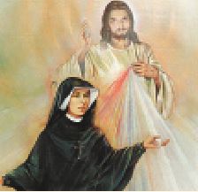 Saint Faustina with Jesus