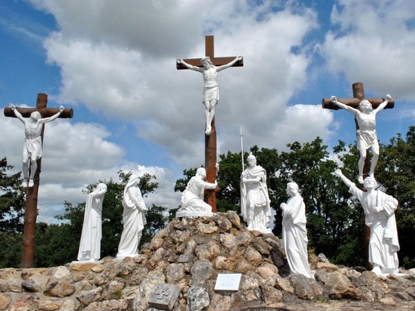 The calvary at Pont-Château