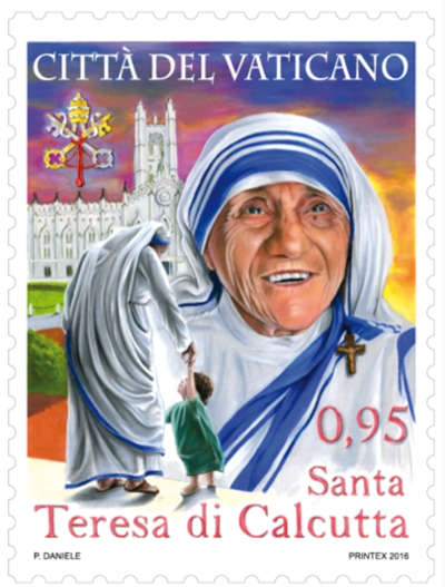 Mother Teresa postage stamp