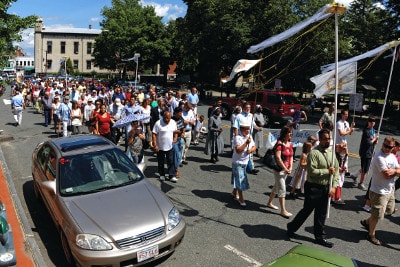 Eucharistic Rosary procession in Massachusetts