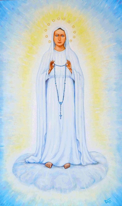 The Queen of the Rosary and of Peace 