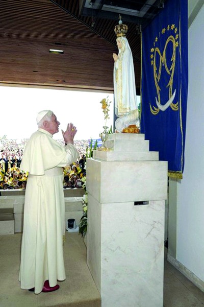 Pope Benedict XVI at Fatima