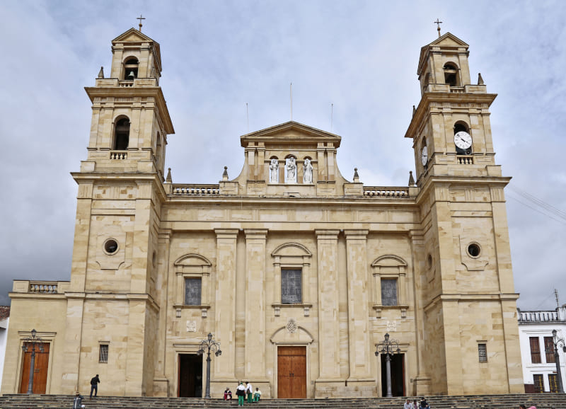 Basilica of Our Lady of the Rosary in Chiquinquirá, Colombia 