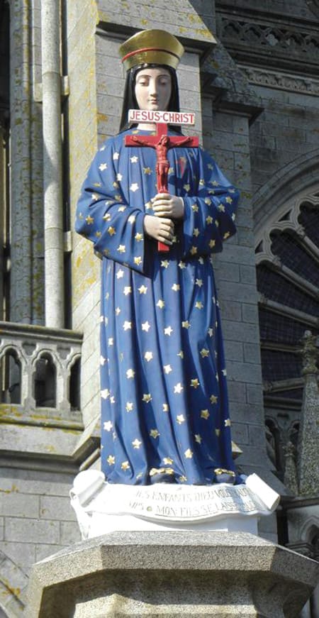 Our Lady of Pontmain statue