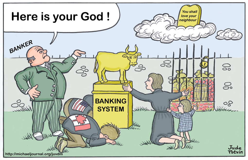 Golden calf of today